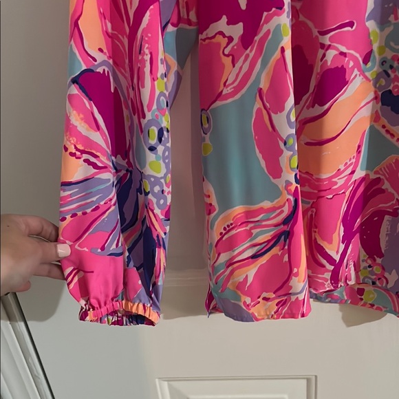 Lilly Pulitzer Silk Floral Blouse - Picture 5 of 8
